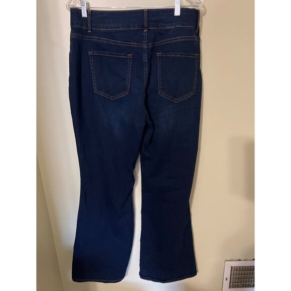 No Boundaries  Flared Denim Jeans Womens Size 17 Stretch Cogirl Western Rodeo ar - Picture 10 of 11